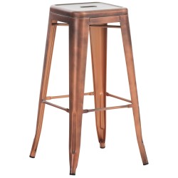 Taburete de bar de cobre Joshua