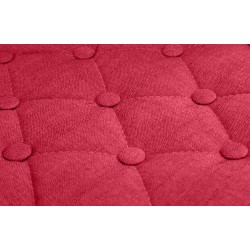 Taburete de bar rojo Dublin FABRIC C