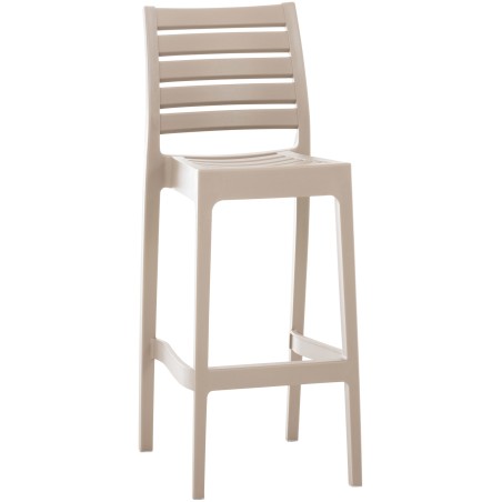 Taburete de bar de barro Ares