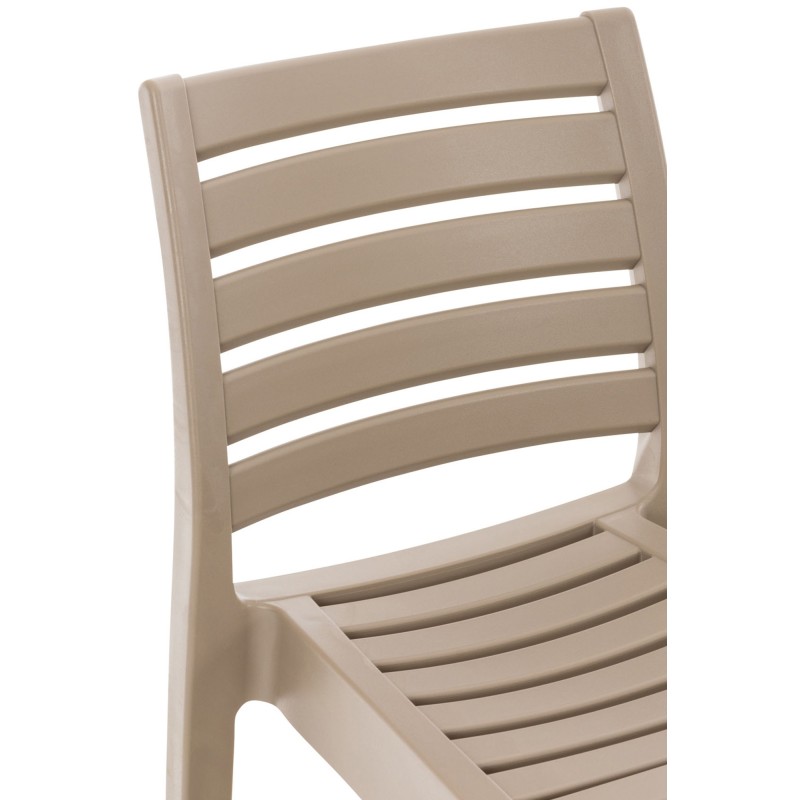 Taburete de bar de barro Ares