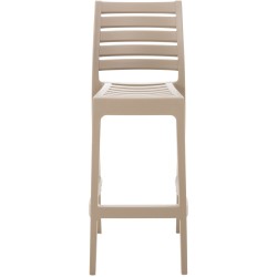 Taburete de bar de barro Ares