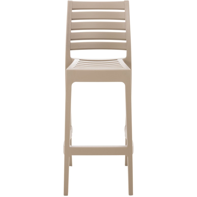 Taburete de bar de barro Ares