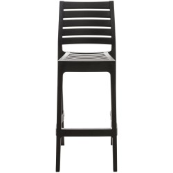 Taburete de bar negro Ares