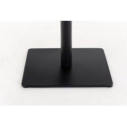 Taburete de bar Panamá B en piel sintética blanca