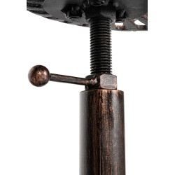 Taburete de bar de bronce Butch