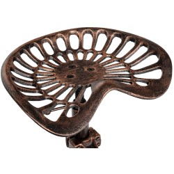 Taburete de bar de bronce Butch