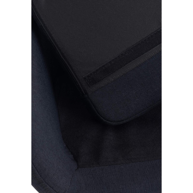 Taburete de bar Grant en tela negra