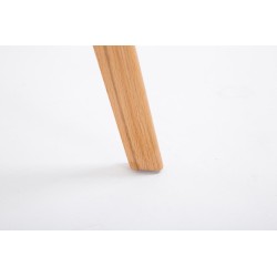 Taburete de bar de plástico Metz Natura naranja