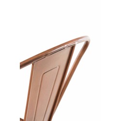 Taburete de bar de cobre Aiden