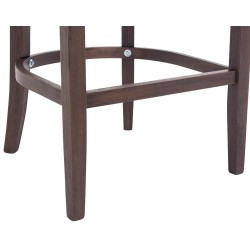 Taburete de bar Lakewood en tela color topo antiguo