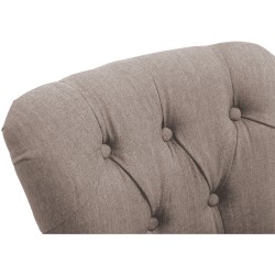 Taburete de bar de tela Lakewood, color topo claro antiguo Taburete de bar de tela Lakewood, color topo claro antiguo