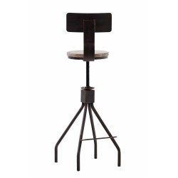 Taburete de bar de bronce Elko