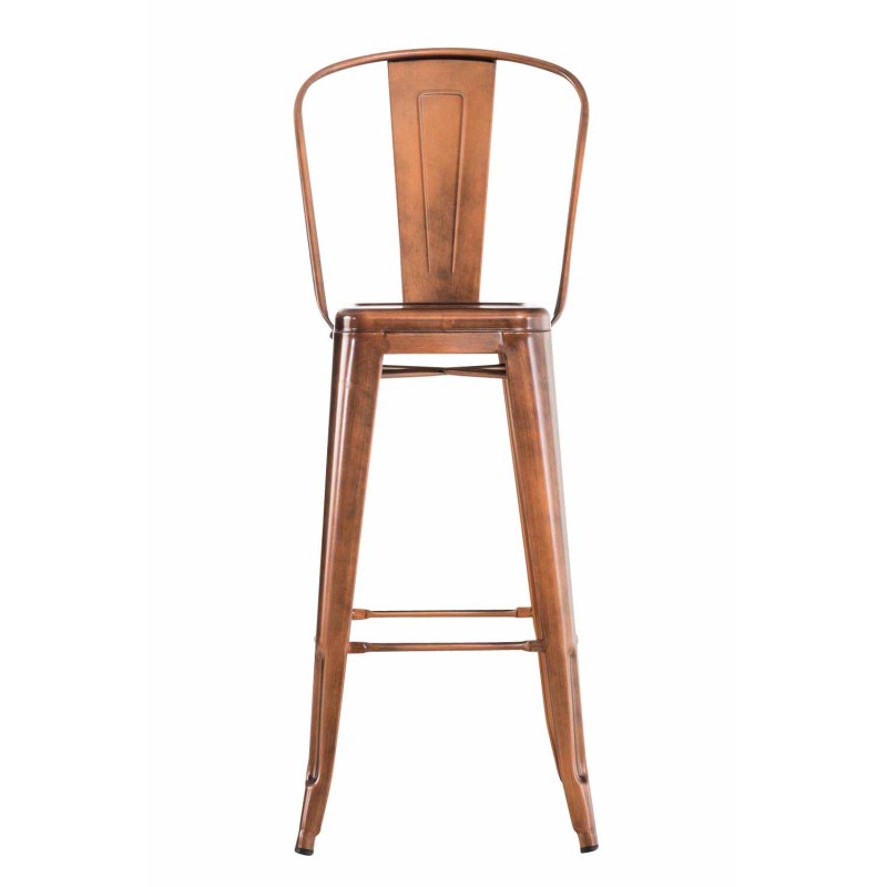 Juego de 2 taburetes de bar de cobre Aiden