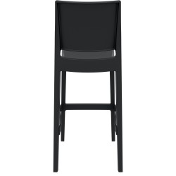 Juego de 2 taburetes de bar Maya negros