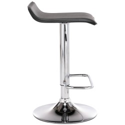 Juego de 2 taburetes de bar Dyn negros