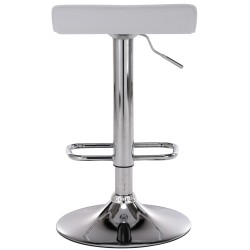 Juego de 2 taburetes de bar Dyn blancos