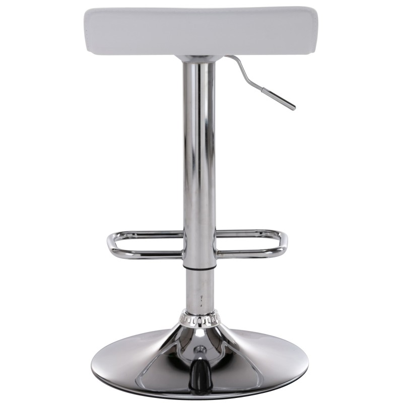 Juego de 2 taburetes de bar Dyn blancos