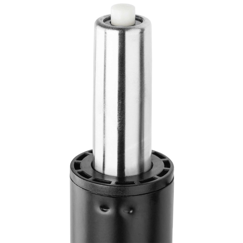 Taburete de bar Panamá con elevación a gas, color Limón, color negro Dámaso