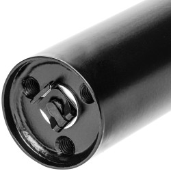 Taburete de bar Panamá con elevación a gas, color Limón, color negro Dámaso