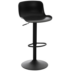 Taburete de bar negro Almada