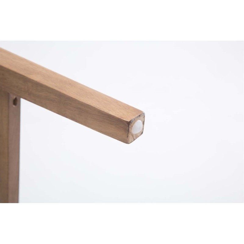 Juego de 2 taburetes de bar Louise en tela gris claro antiguo