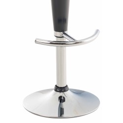 Juego de 2 taburetes de bar color gris silla de montar