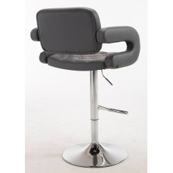 Juego de 2 taburetes de bar Dublin C grises