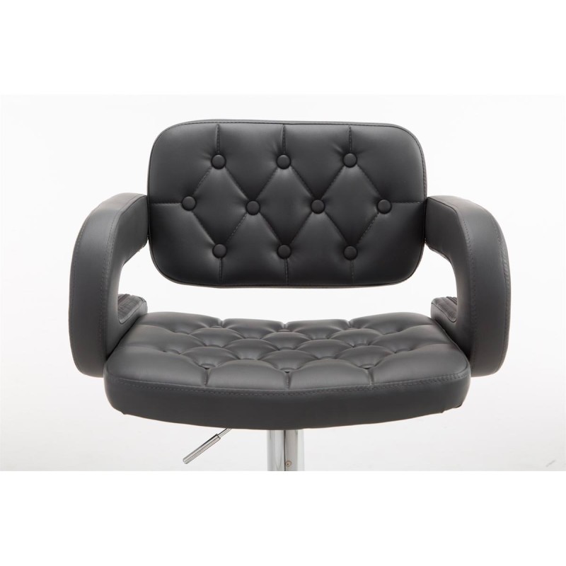 Juego de 2 taburetes de bar Dublin C grises