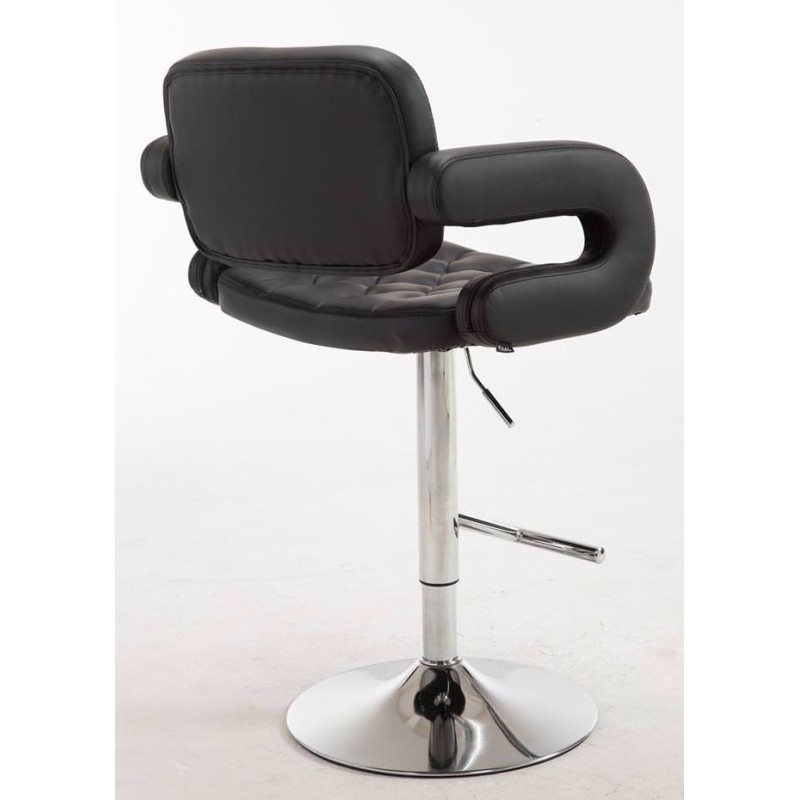 Juego de 2 taburetes de bar negros Dublin C