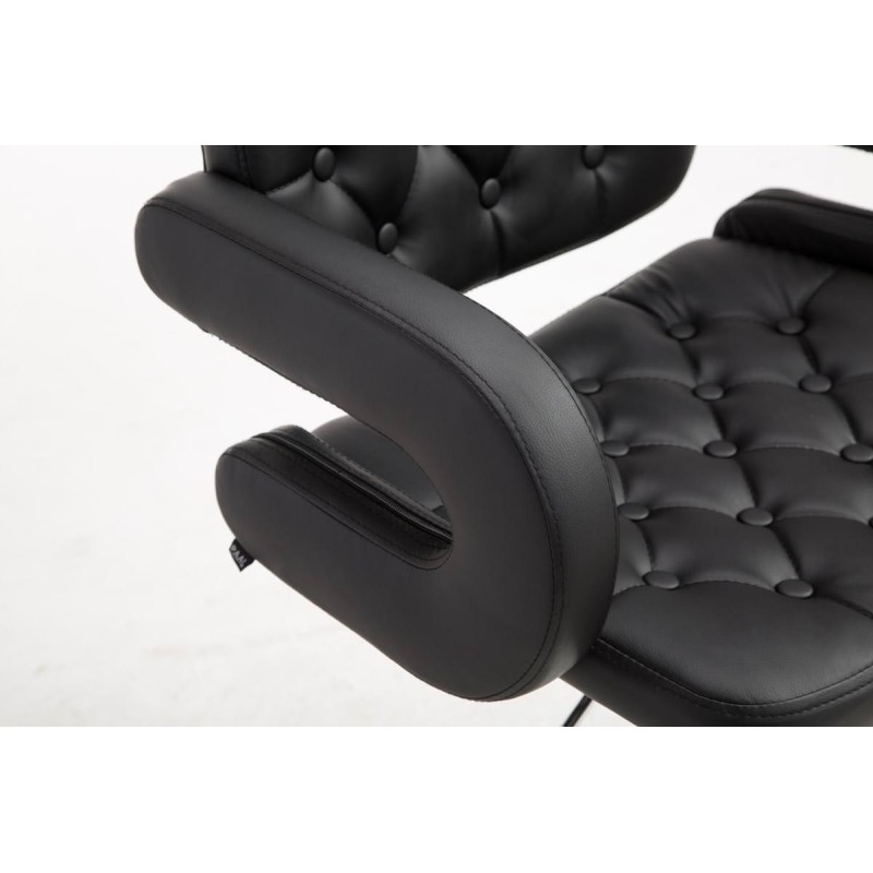 Juego de 2 taburetes de bar negros Dublin C