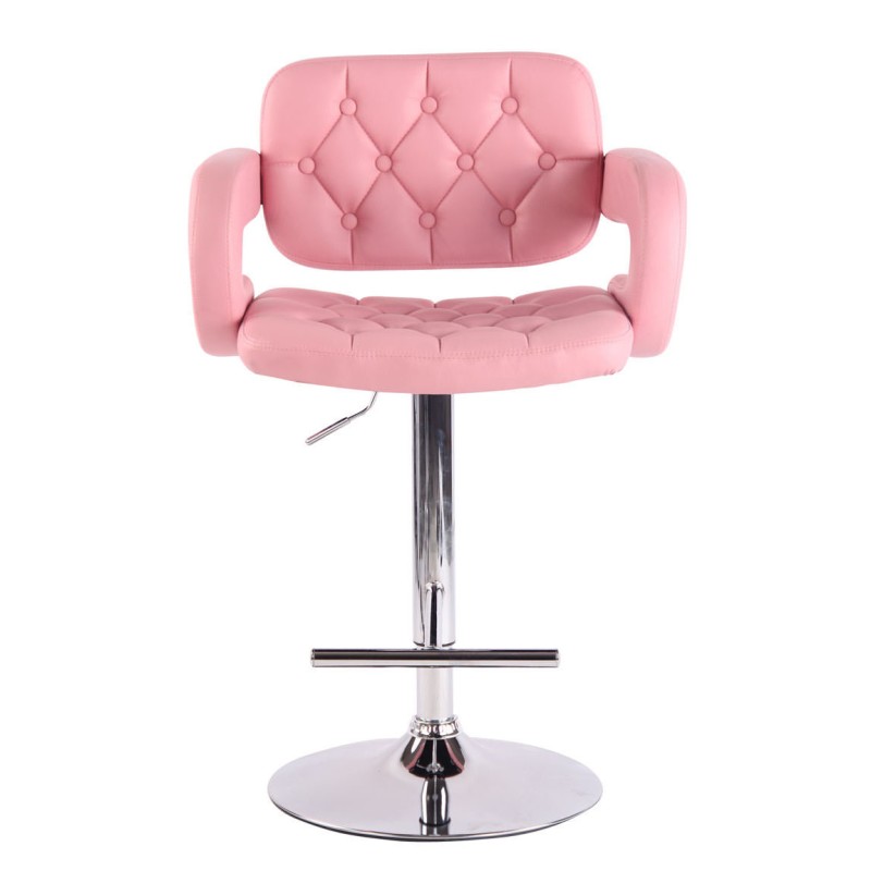 Juego de 2 taburetes de bar Dublin C rosas