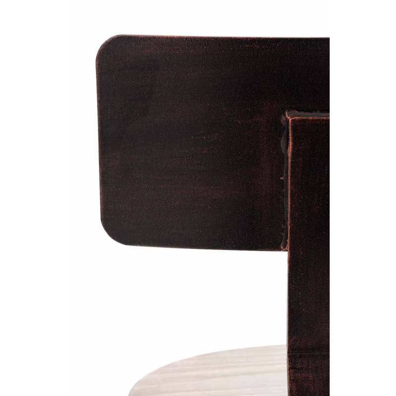 Juego de 2 taburetes de bar de bronce Elko