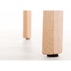 Juego de 2 taburetes de bar Hoover Natura rojos