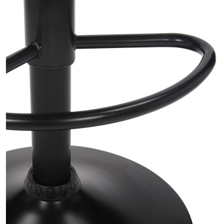 Taburete de bar Feni en terciopelo azul