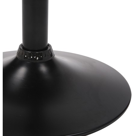 Taburete de bar Feni en terciopelo negro