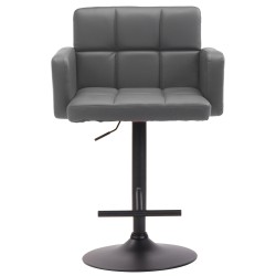 Taburete de bar negro y gris Los Ángeles