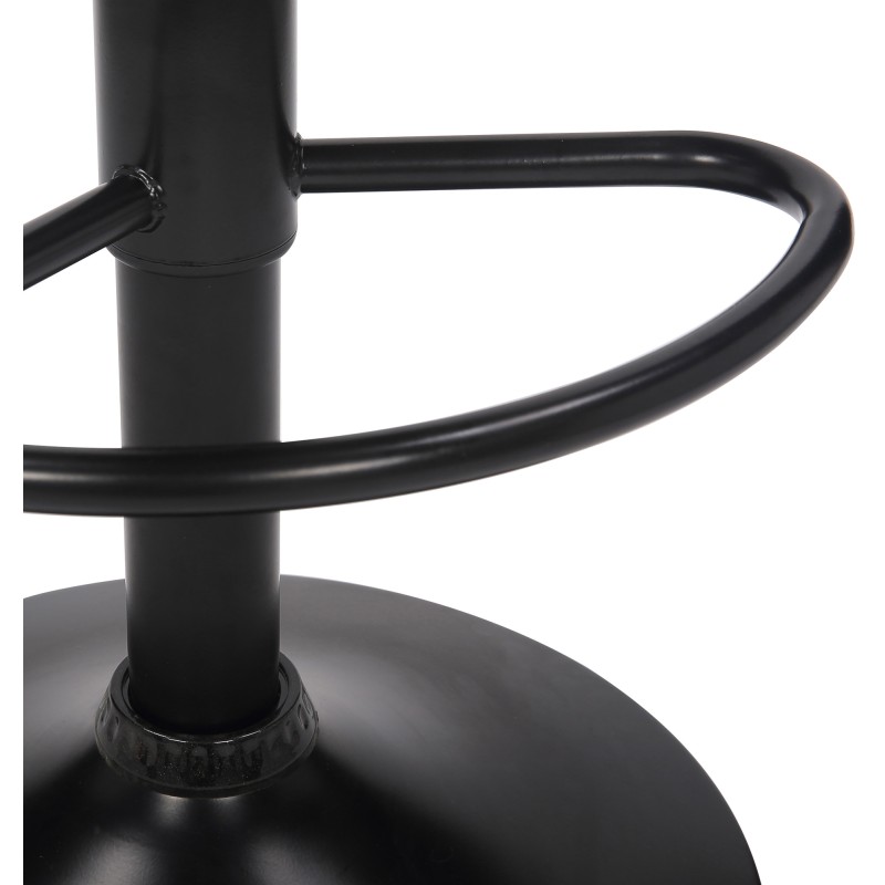 Juego de 2 taburetes de bar Feni en terciopelo azul