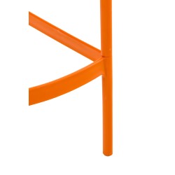 Juego de 2 taburetes de bar Air naranjas