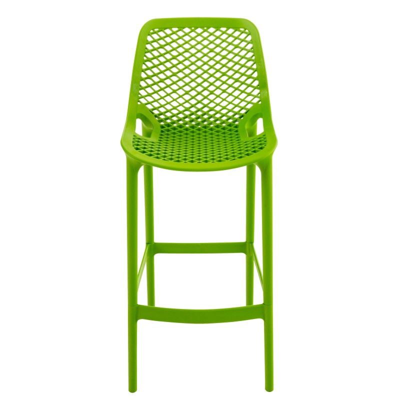 Juego de 2 taburetes de bar Air verdes