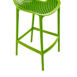 Juego de 2 taburetes de bar Air verdes