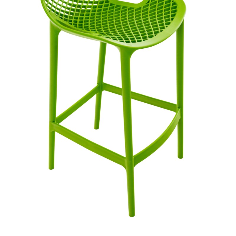 Juego de 2 taburetes de bar Air verdes