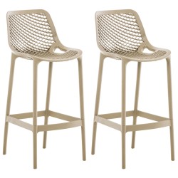 Juego de 2 taburetes de bar Air Mud