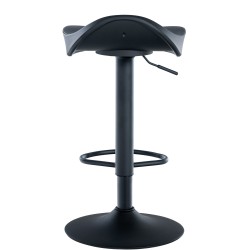 Taburete de bar negro Alisson