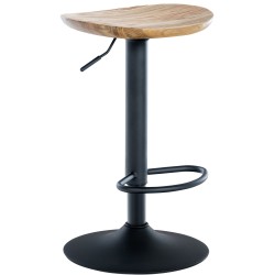 Taburete de bar Skelde natura
