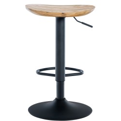 Taburete de bar Skelde natura