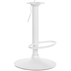 Estructura de repuesto para taburete de bar 10 x 10 cm blanco