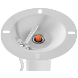 Estructura de repuesto para taburete de bar 10 x 10 cm blanco