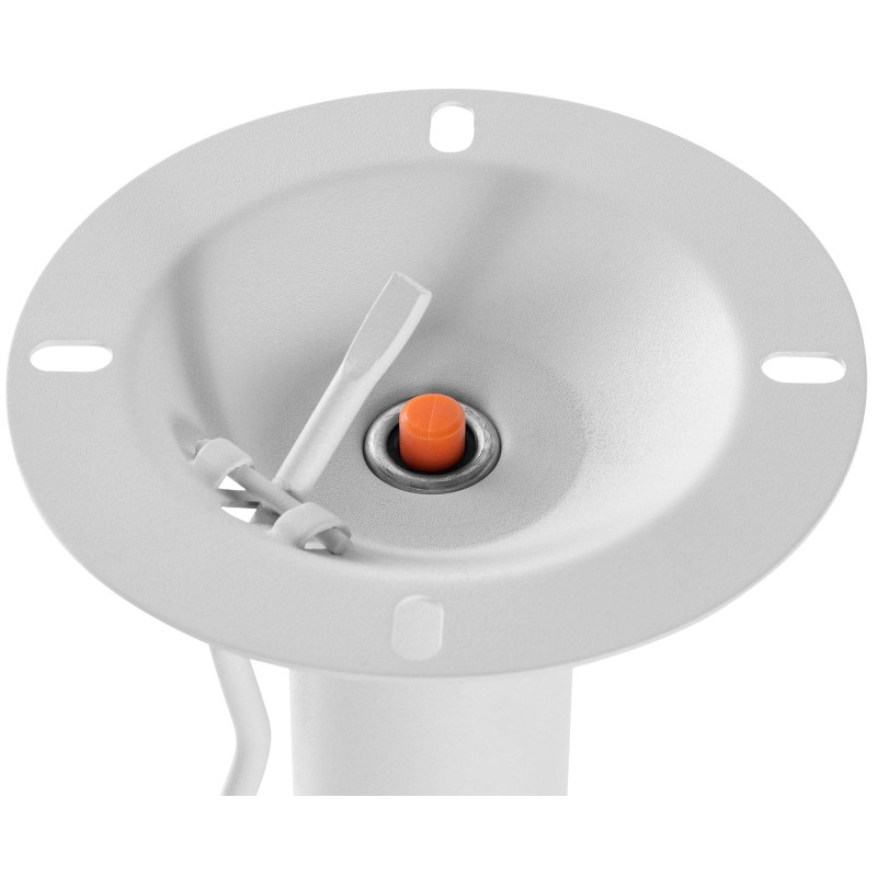 Estructura de repuesto para taburete de bar 10 x 10 cm blanco