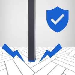 Taburete de bar Damaso B de terciopelo con estructura de 4 patas en color marrón