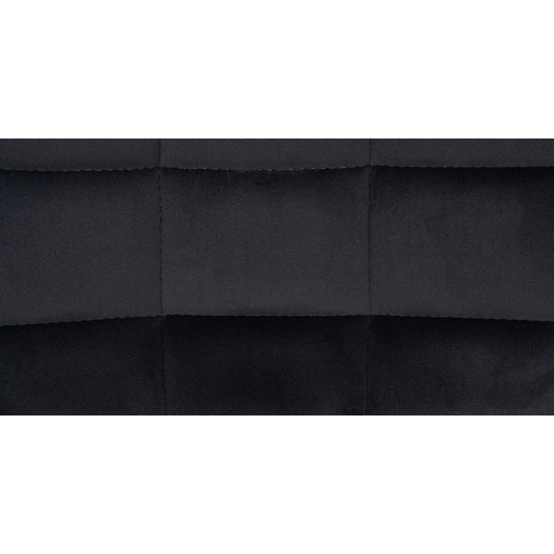 Taburete de bar Tover en terciopelo negro